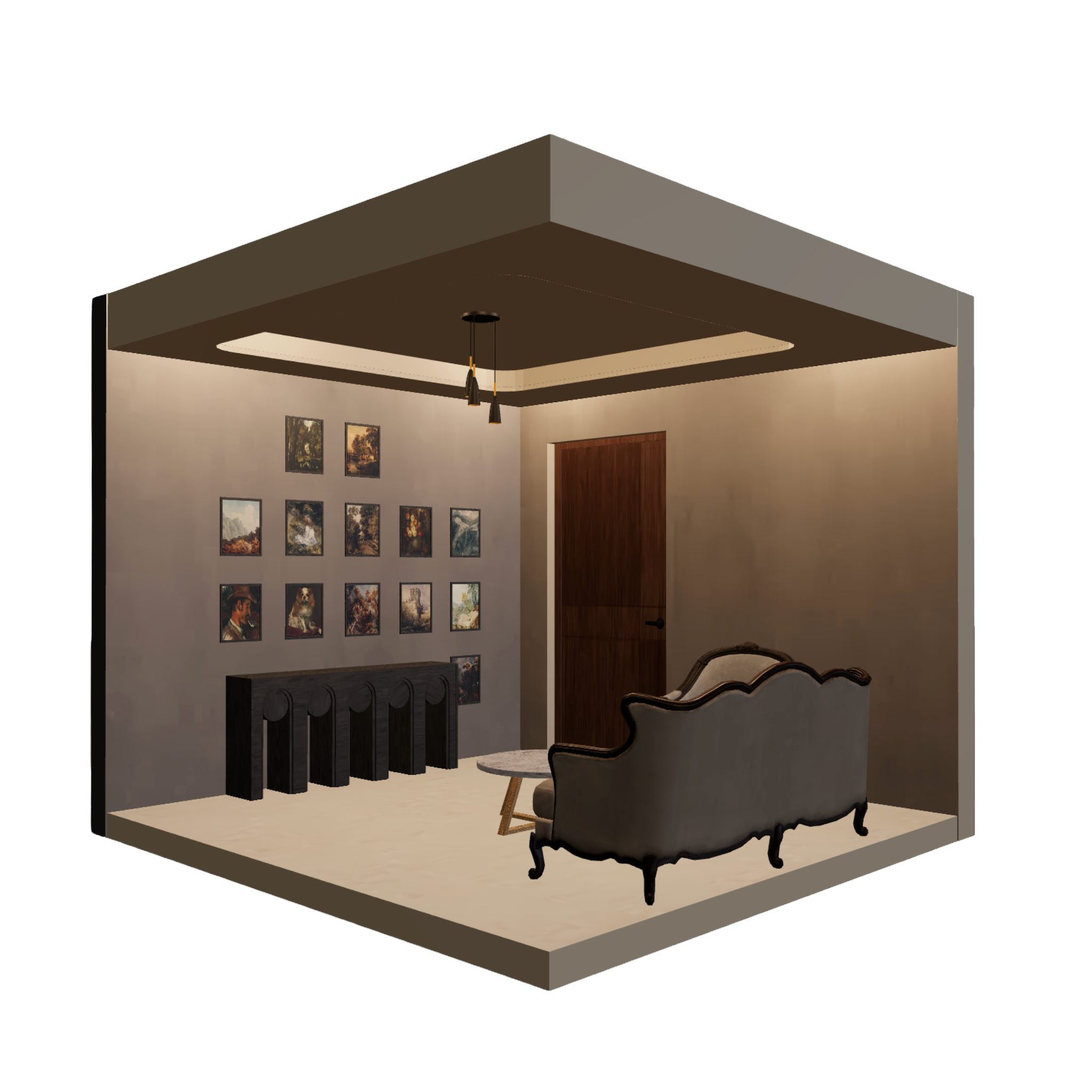 Gallery room